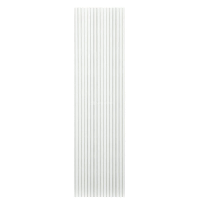 The Wood Veneer Hub White Color Acoustic Slat Wall Panels
