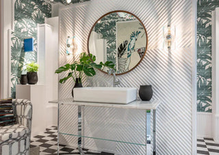 Stylish ideas using 3D wallcoverings