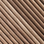 Flutto™ Oak Mini-Ridge Flexible Tambour Wood Panels | Elegant Wall Paneling