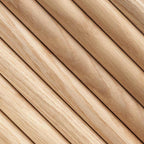 Flutto™ Oak Mini-Ridge Flexible Tambour Wood Panels | Elegant Wall Paneling