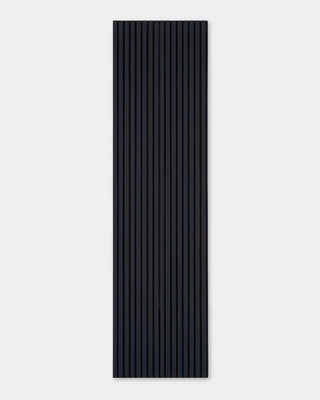 Black Slatted Wood Interior Wall Paneling | Order Online
