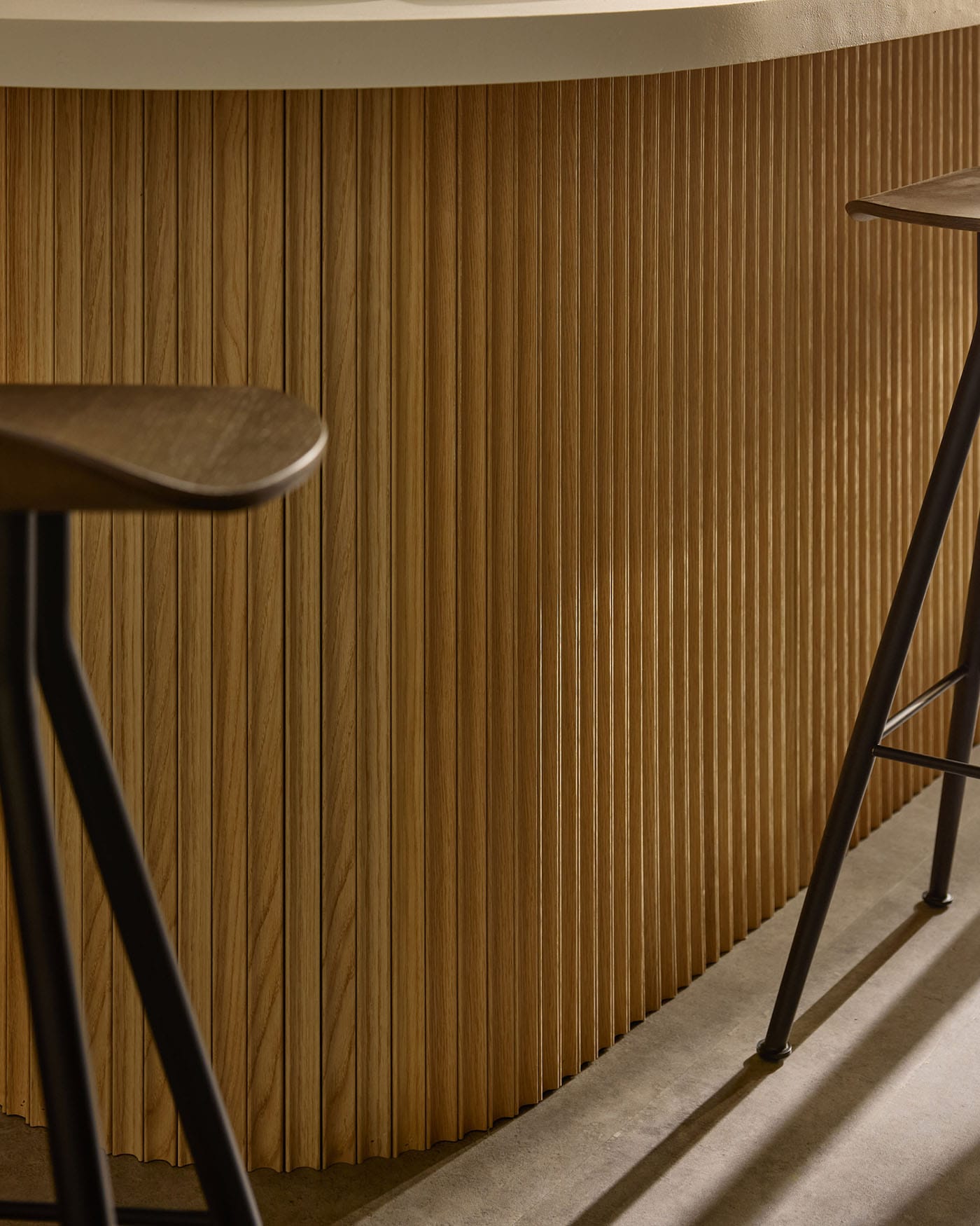 Flutto® Drew & Jonathan Home™ Flutto® Valley Oak Flexible Tambour Panels
