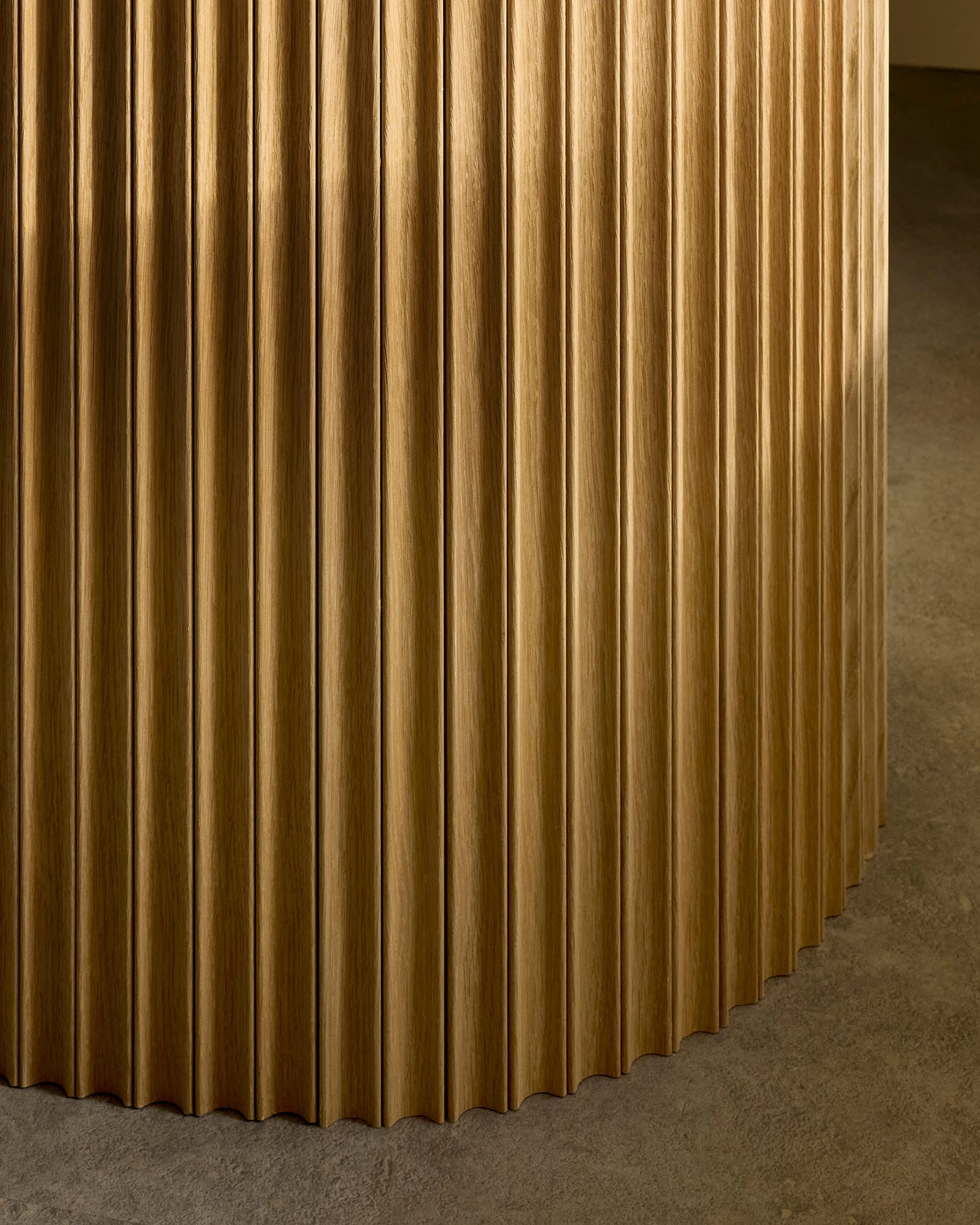 Flutto® Drew & Jonathan Home™ Flutto® Valley Oak Flexible Tambour Panels