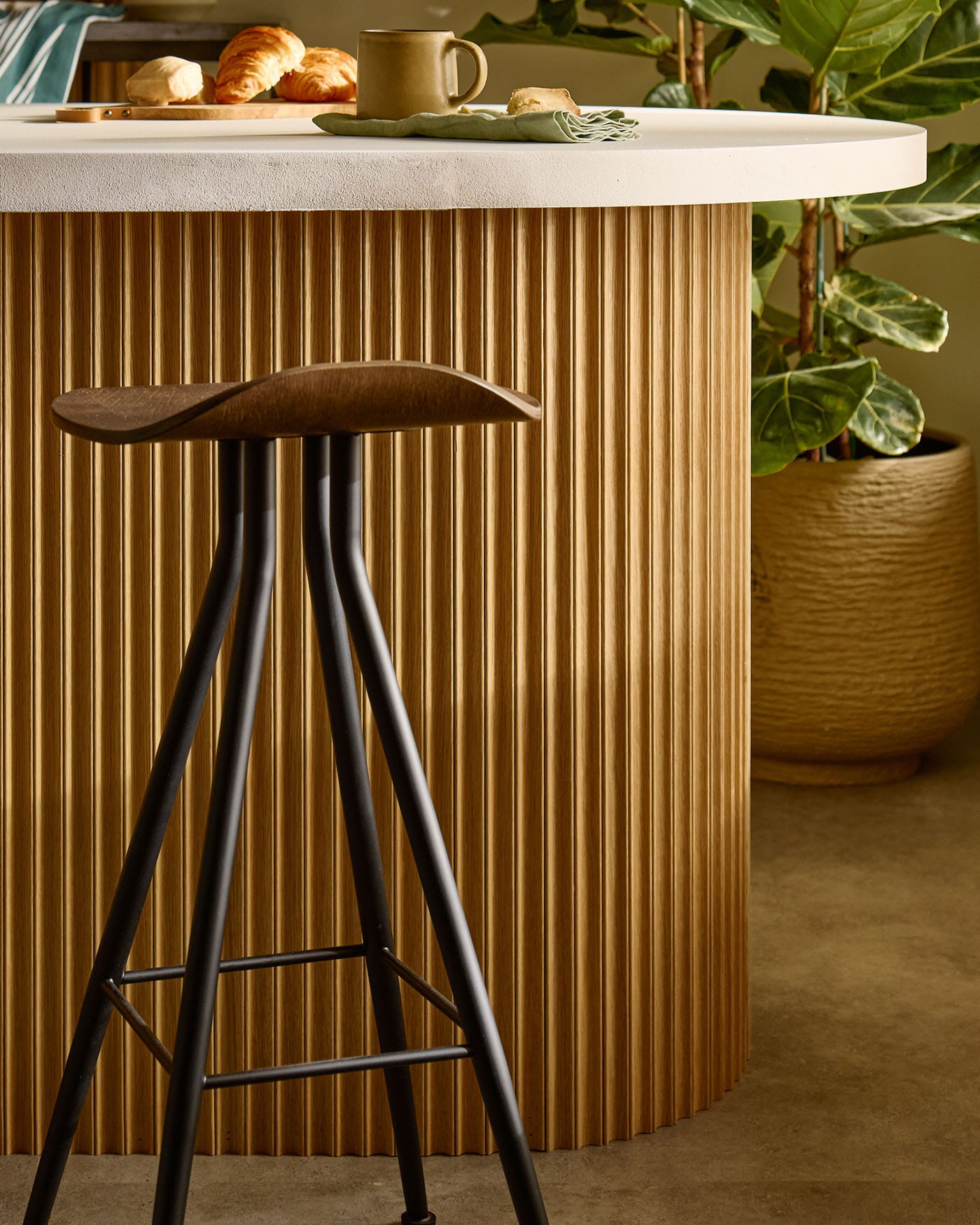 Flutto® Drew & Jonathan Home™ Flutto® Valley Oak Flexible Tambour Panels