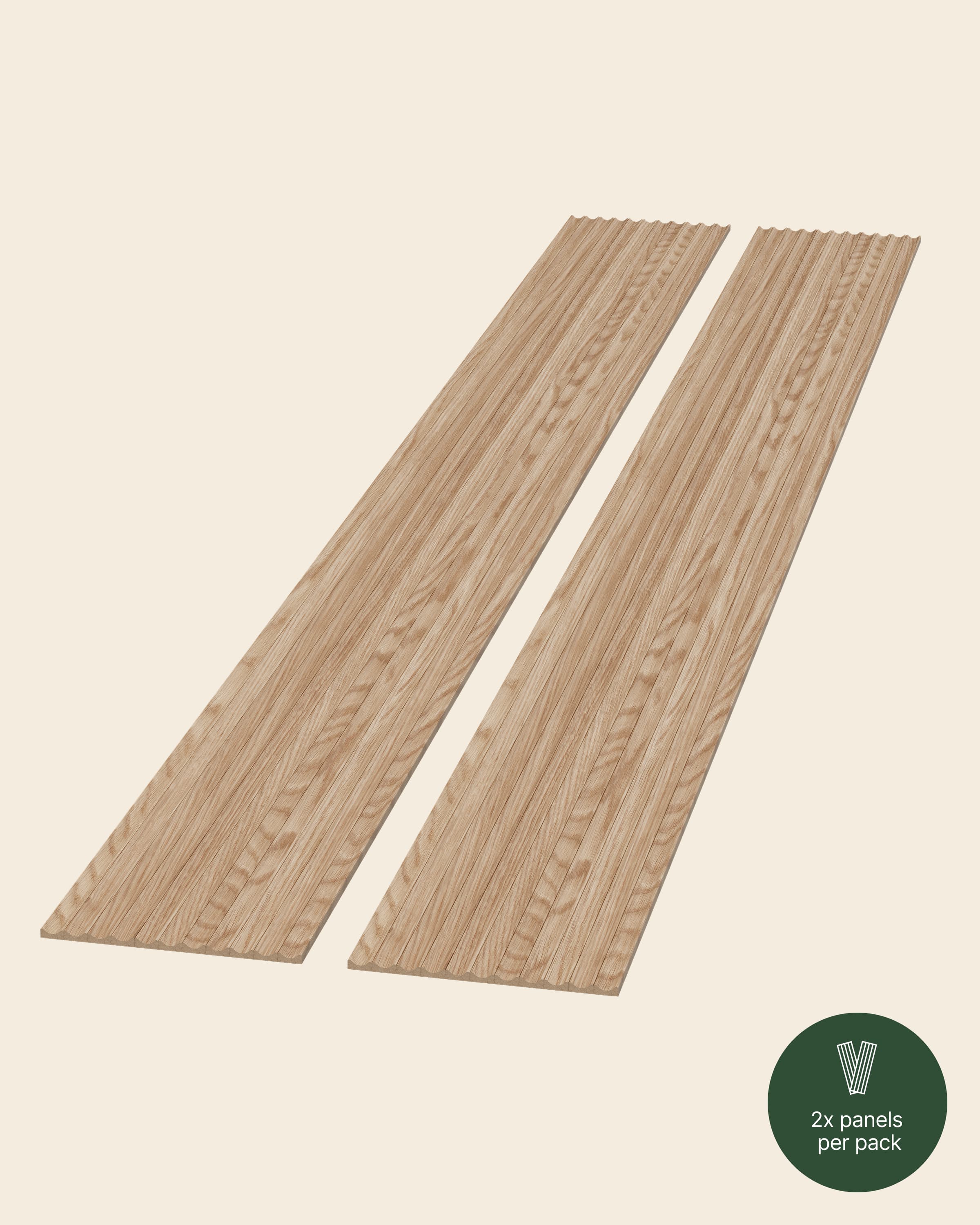 Flutto® Drew & Jonathan Home™ Flutto® Valley Oak Flexible Tambour Panels