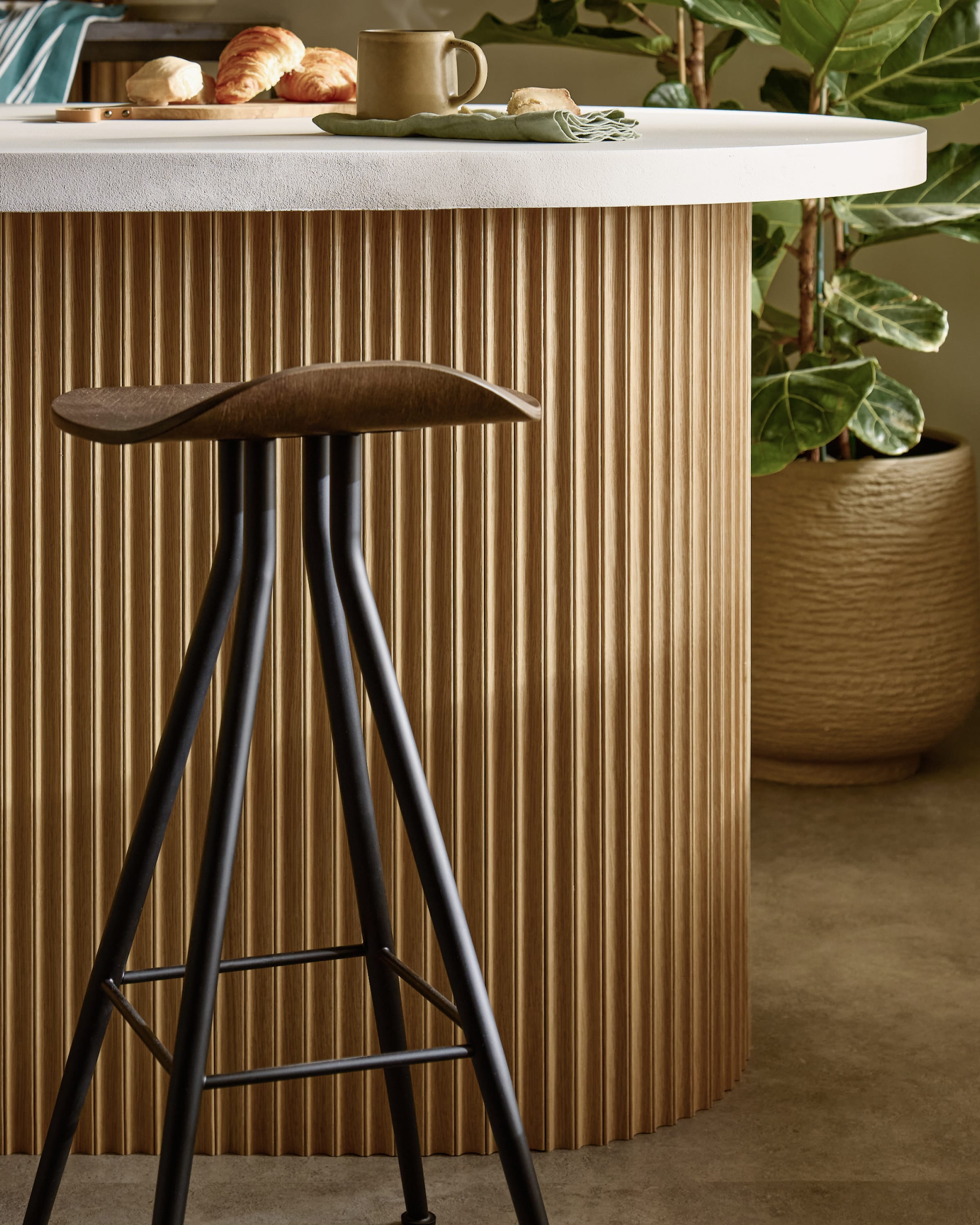 Flutto® Drew & Jonathan Home™ Flutto® Valley Oak Flexible Tambour Panels