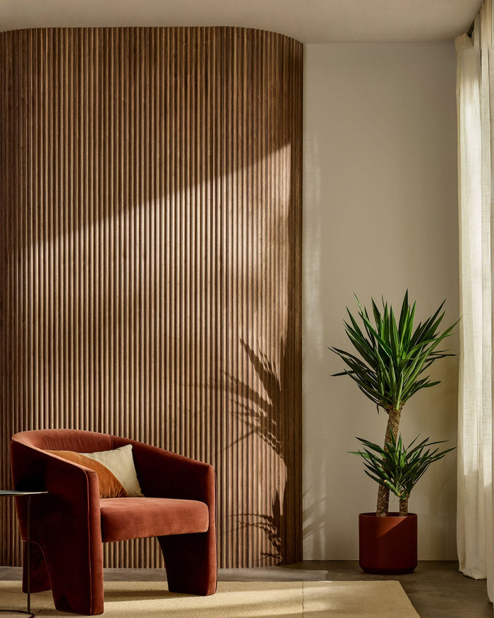 Drew & Jonathan Home™ Flutto® Valley Walnut Flexible Tambour Panels