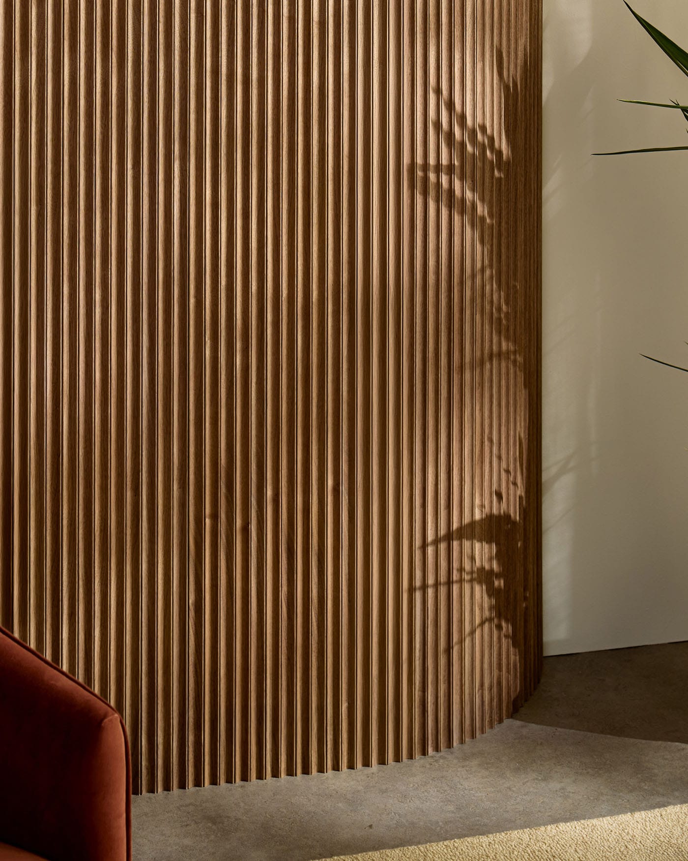 Flutto® Drew & Jonathan Home™ Flutto® Valley Walnut Flexible Tambour Panels