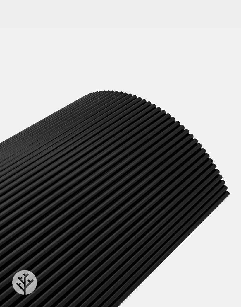 Flutto™ Flutto™ Black Mini Ridge Flexible Tambour Wood Panels