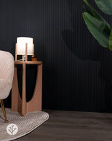 Flutto™ Flutto™ Black Mini Ridge Flexible Tambour Wood Panels