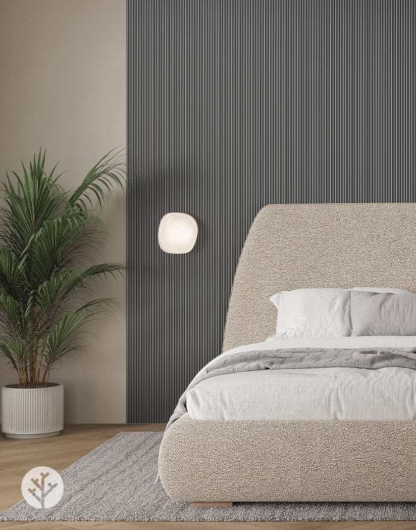 Flutto™ Flutto™ Gray Mini Ridge Flexible Tambour Wood Panels