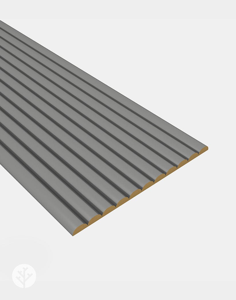Flutto™ Flutto™ Gray Ridge Flexible Tambour Wood Panels