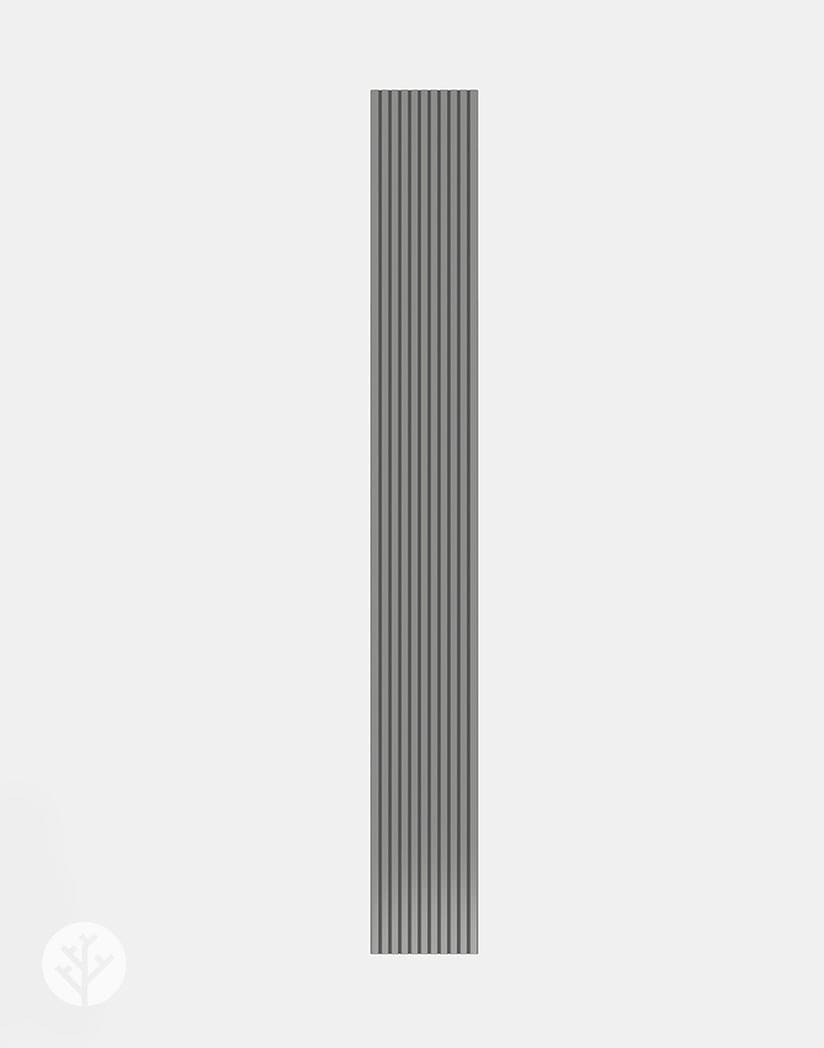 Flutto™ Flutto™ Gray Slat Flexible Tambour Wood Panels