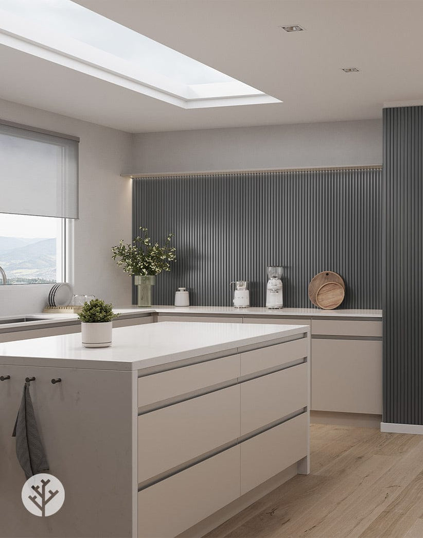 Flutto™ Oak Slat Flexible Tambour Wood Panels | Timeless Flexible Wood ...