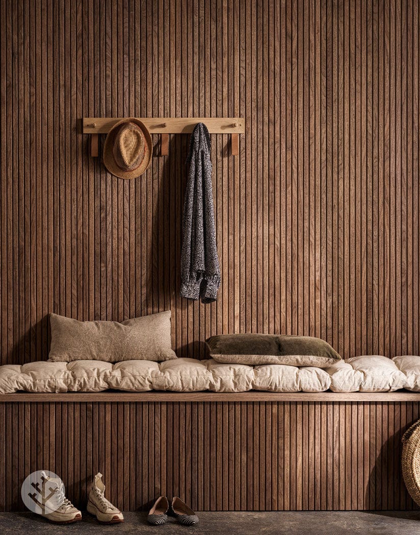 Flutto™ Flutto™ Walnut Slat Flexible Tambour Wood Panels