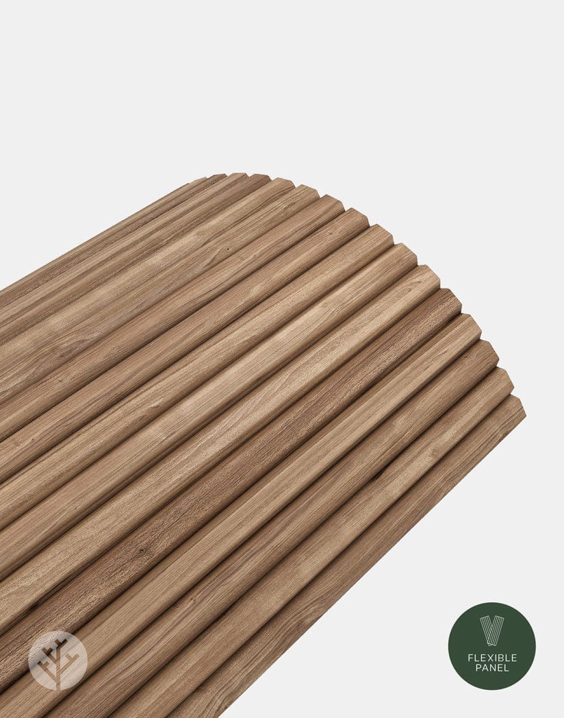 Flutto™ Flutto™ Walnut Slat Flexible Tambour Wood Panels