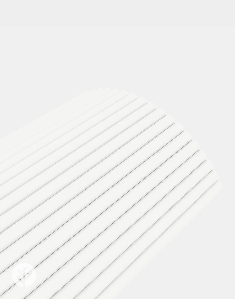 Flutto™ Flutto™ White Ridge Flexible Tambour Wood Panels