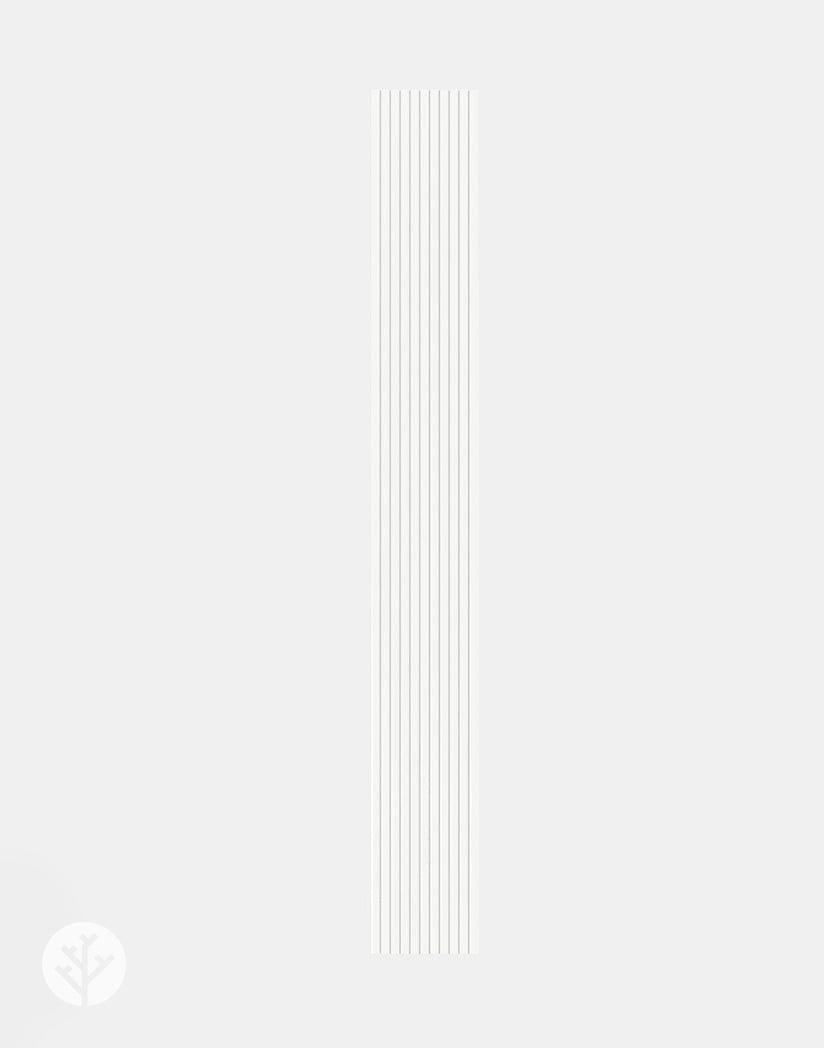 Flutto™ Flutto™ White Ridge Flexible Tambour Wood Panels