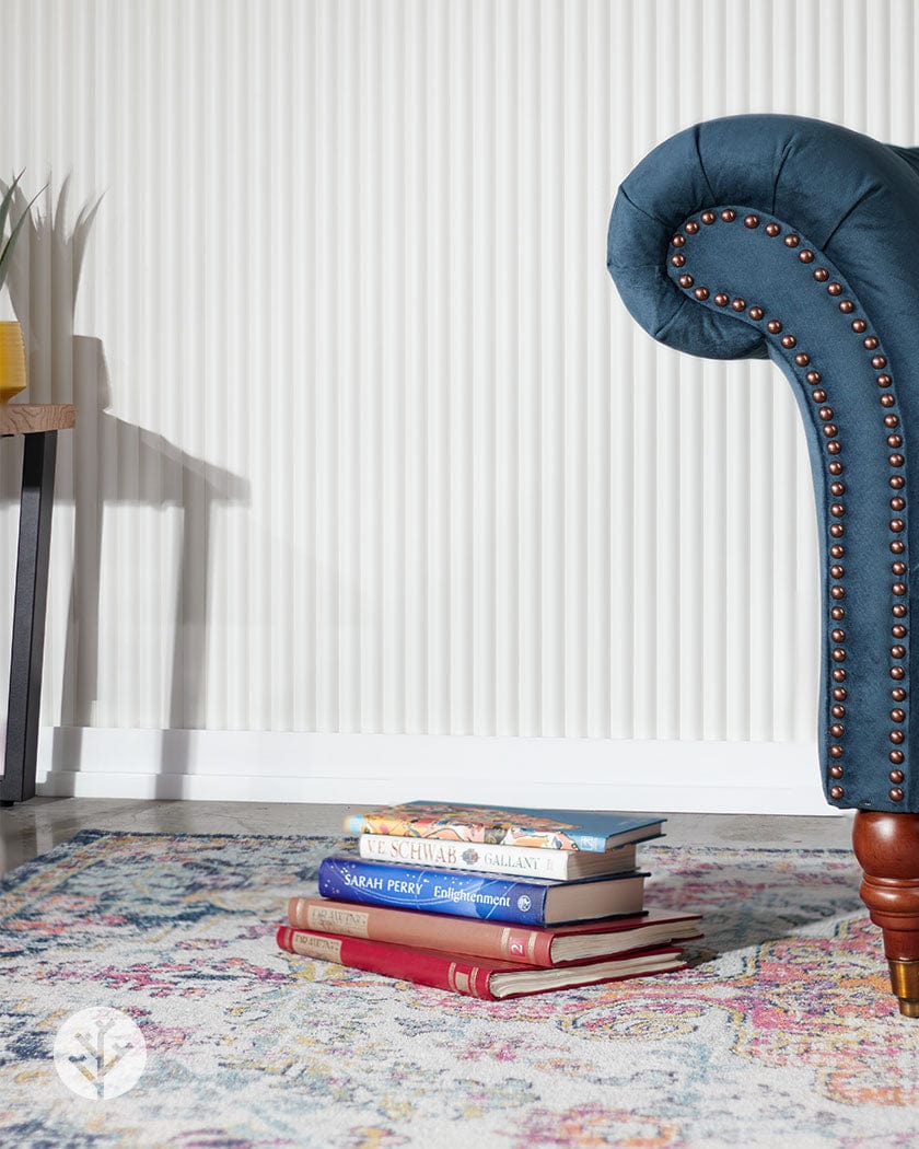 Flutto™ Flutto™ White Ridge Flexible Tambour Wood Panels