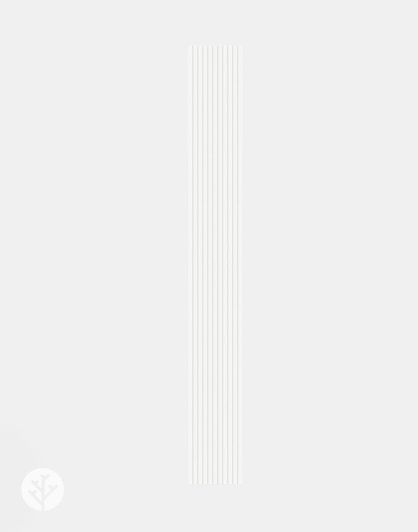 Flutto™ Flutto™ White Slat Flexible Tambour Wood Panels