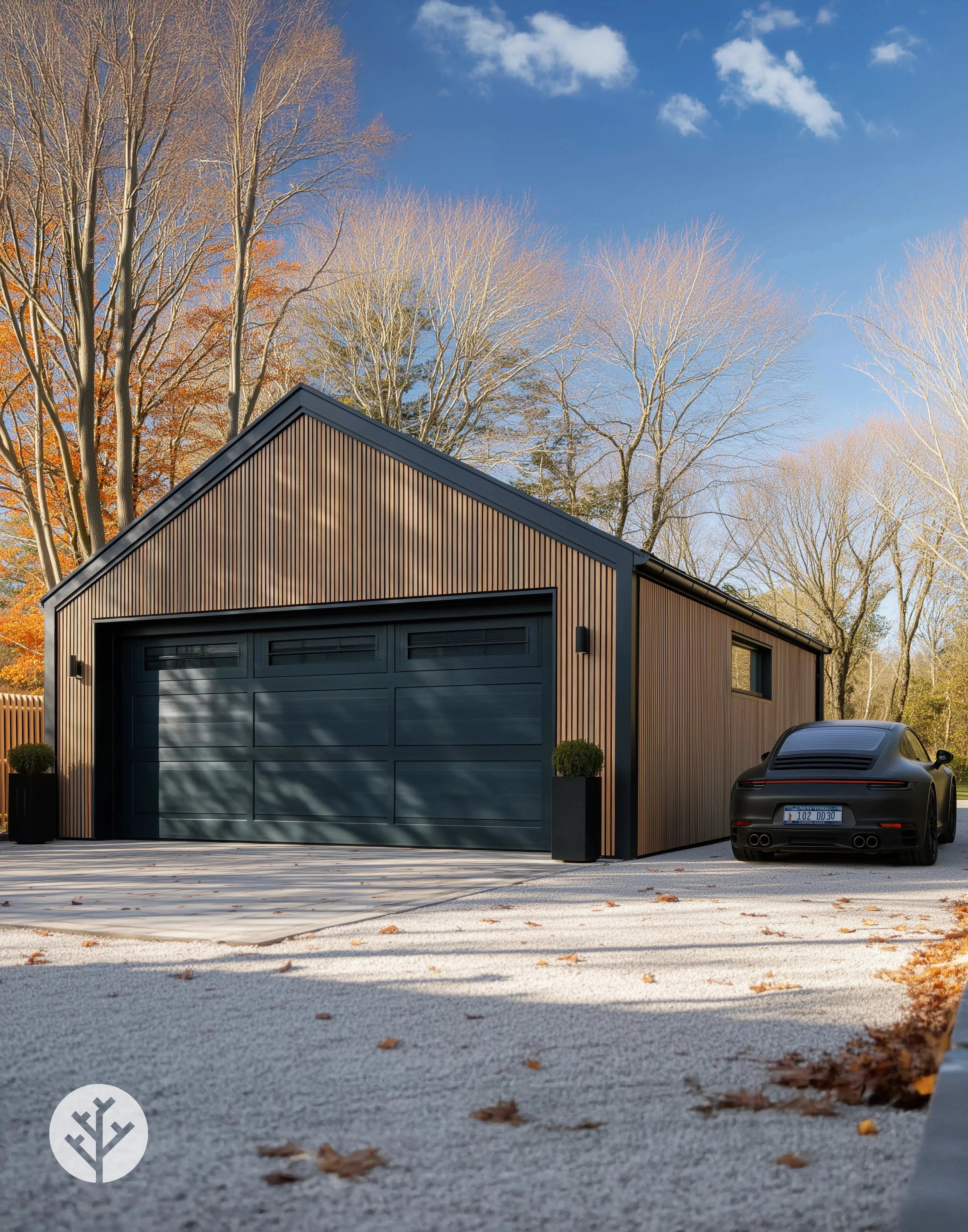 Plaank Plaank Birch Exterior Slat Wall Panels