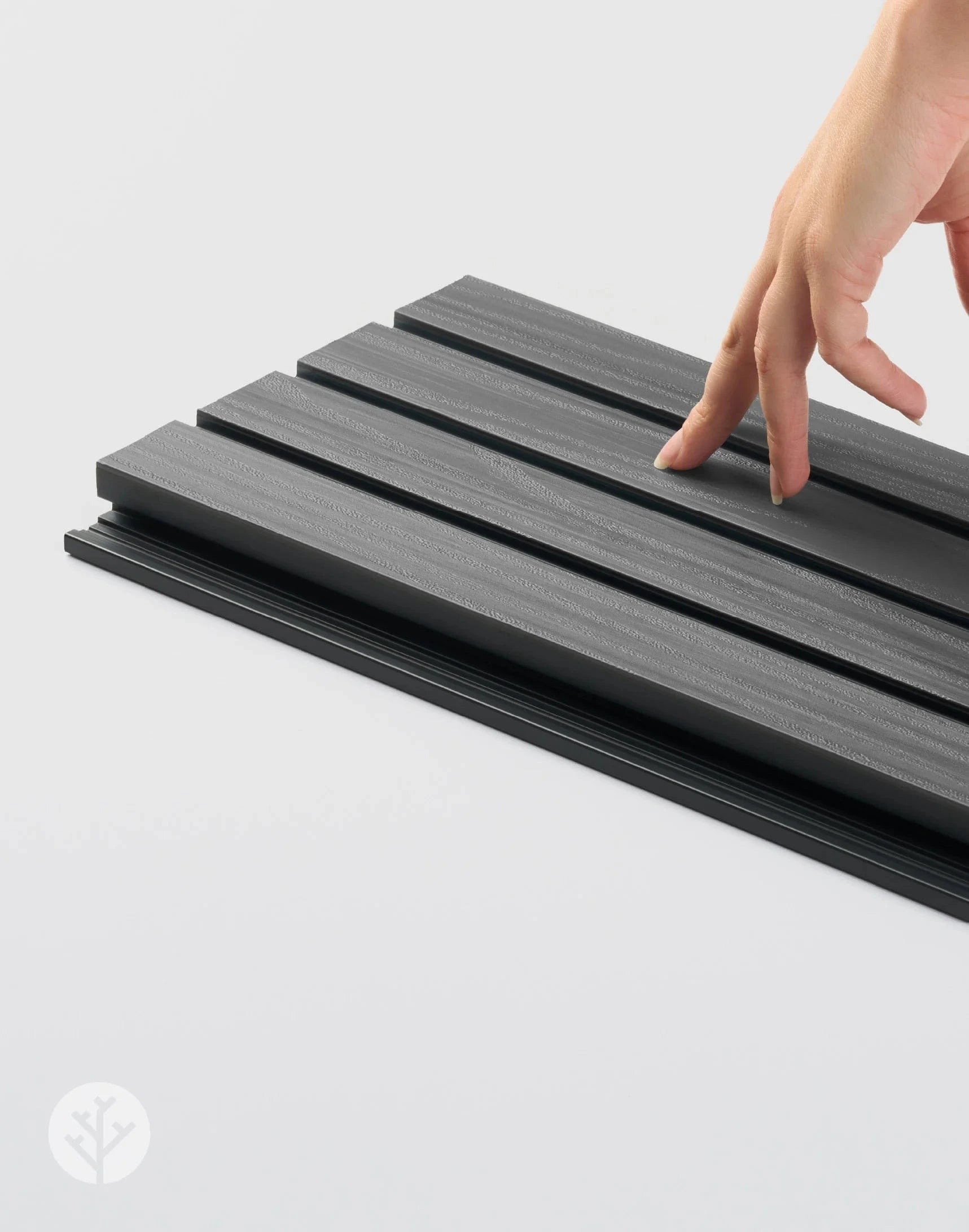 Plaank Plaank Gray Exterior Slat Wall Panels