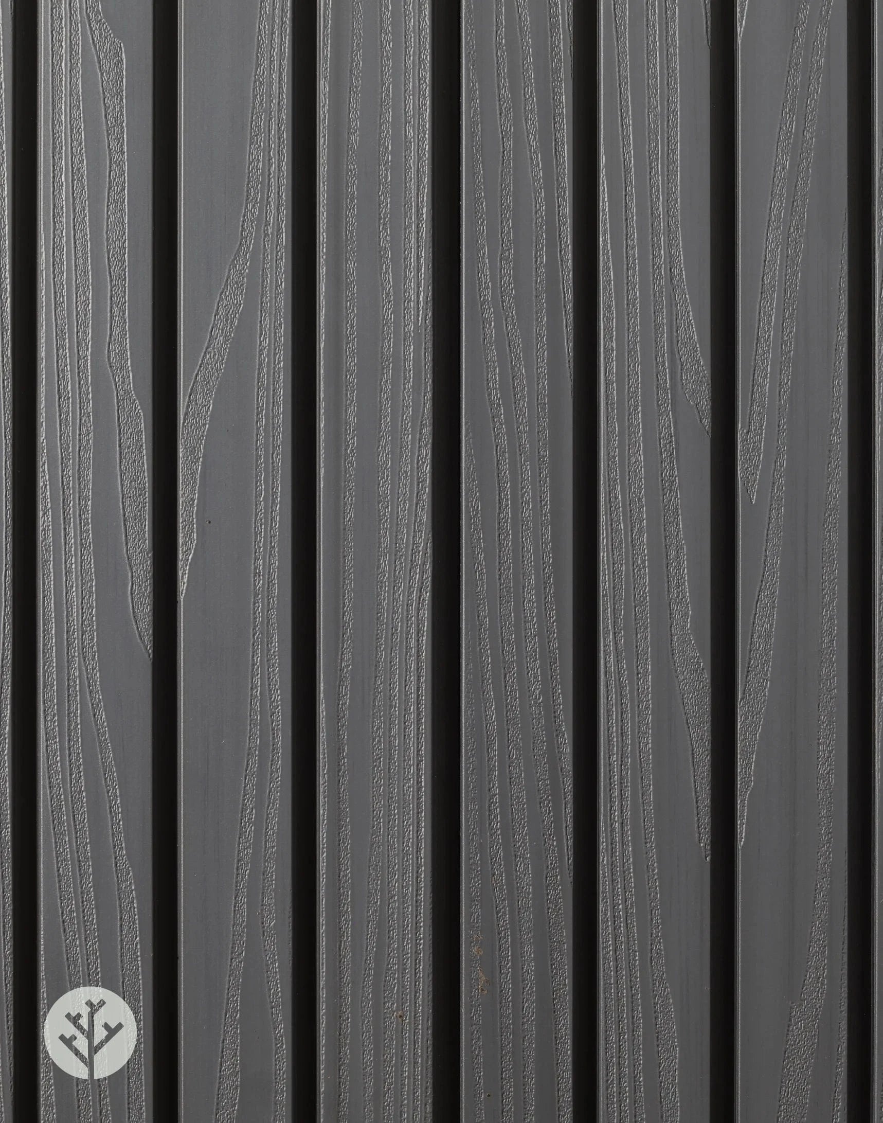 Plaank Plaank Gray Exterior Slat Wall Panels