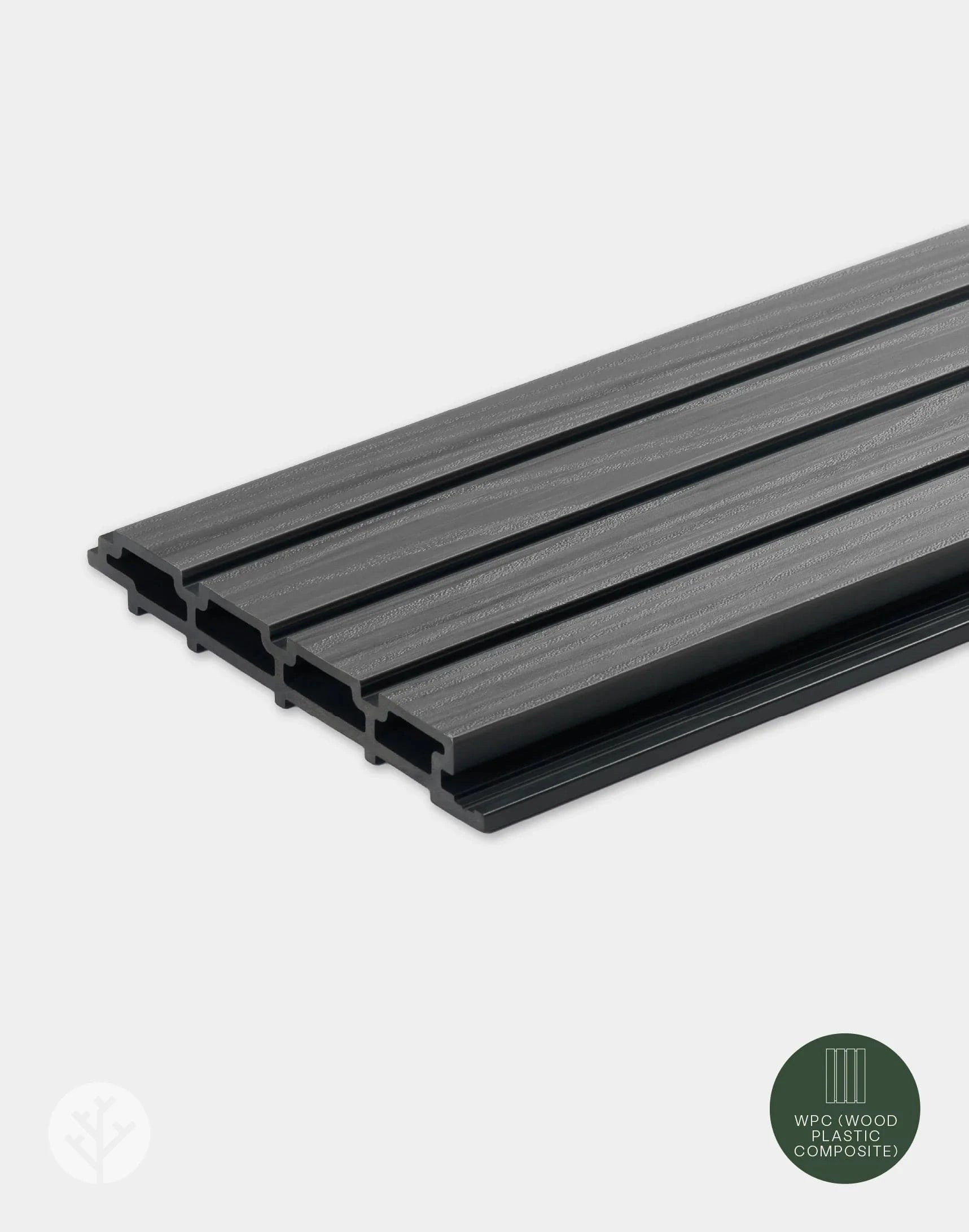 Plaank Plaank Gray Exterior Slat Wall Panels