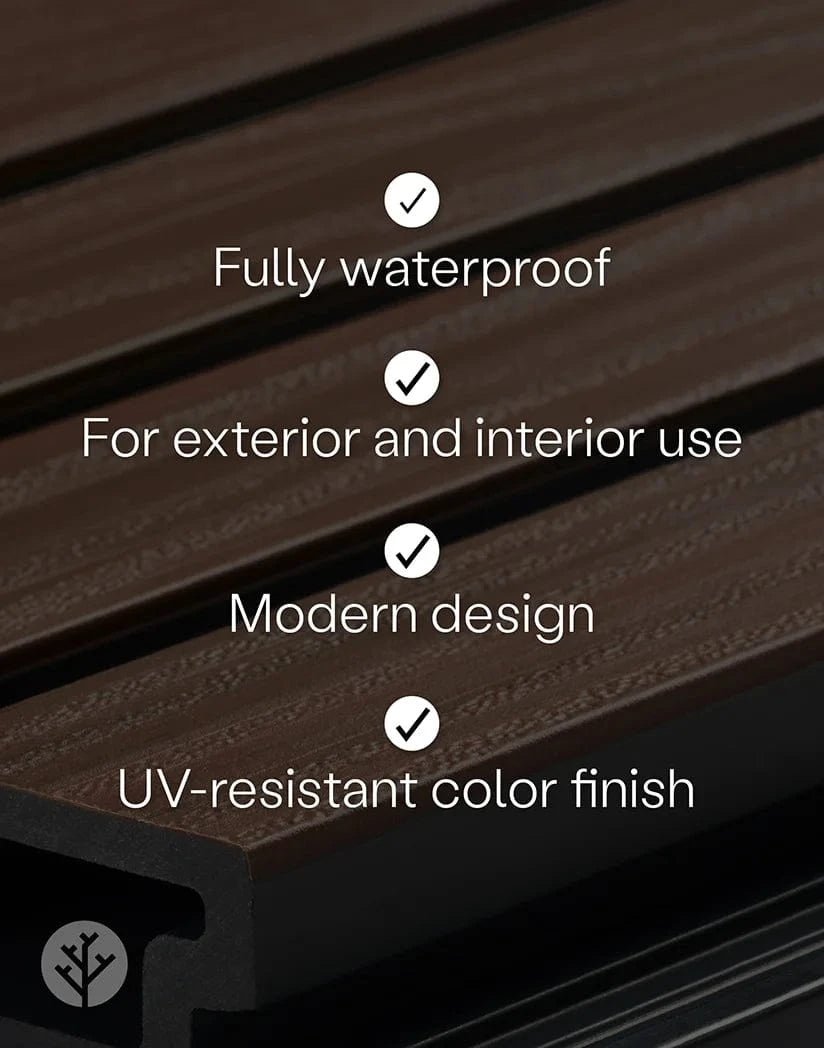 Plaank Plaank Oak Exterior Slat Wall Panels