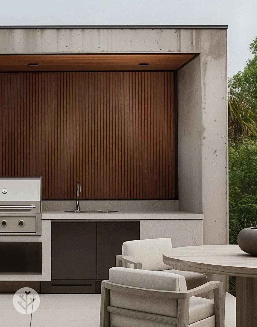 Plaank Plaank Oak Exterior Slat Wall Panels