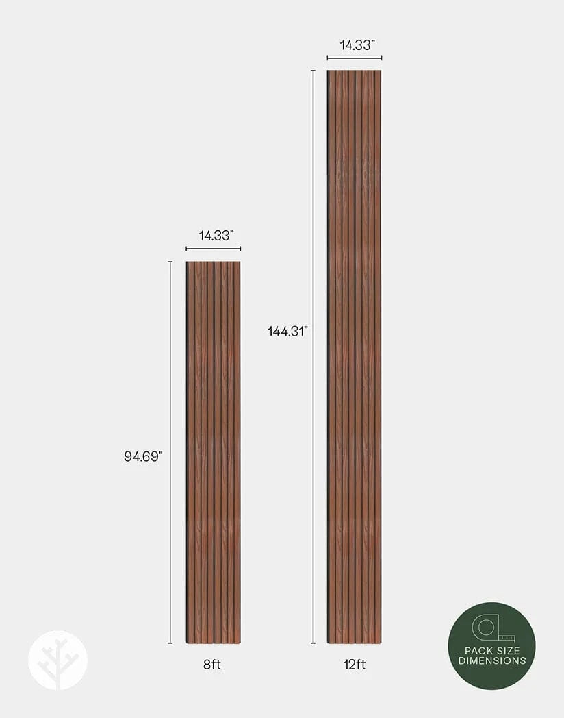 Plaank Plaank Oak Exterior Slat Wall Panels