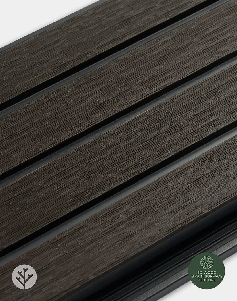 Plaank Plaank Walnut Exterior Slat Wall Panels