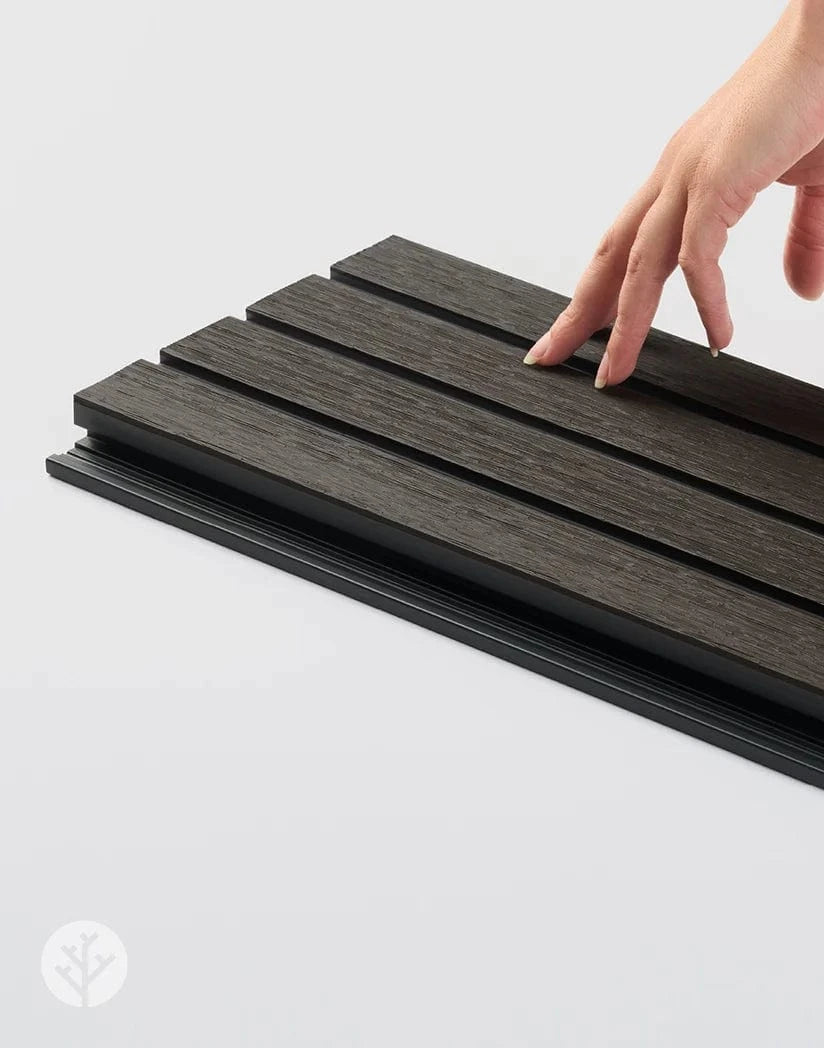 Plaank Plaank Walnut Exterior Slat Wall Panels