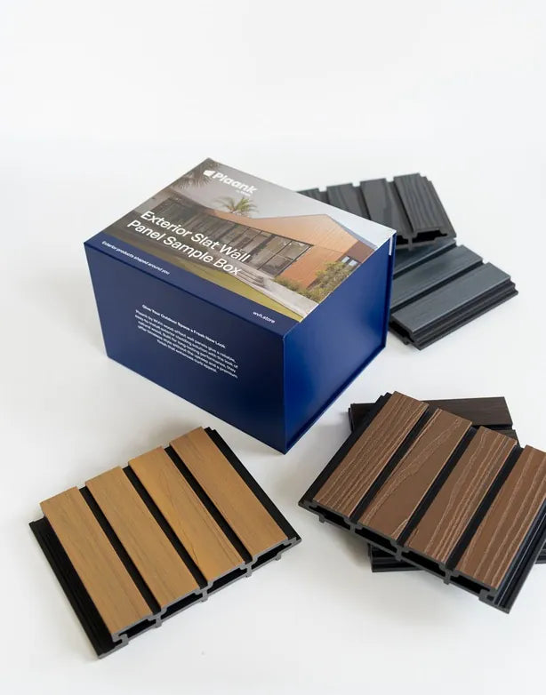 Plaank Plaank® Exterior Slat Wall Panel Sample Box