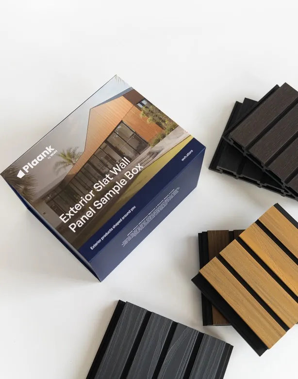Plaank Plaank® Exterior Slat Wall Panel Sample Box
