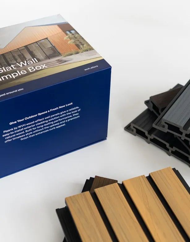 Plaank Plaank® Exterior Slat Wall Panel Sample Box