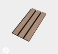 Slatpanel® Slatpanel® Luxe Leather Acoustic Wide Slat Wall Panel Samples