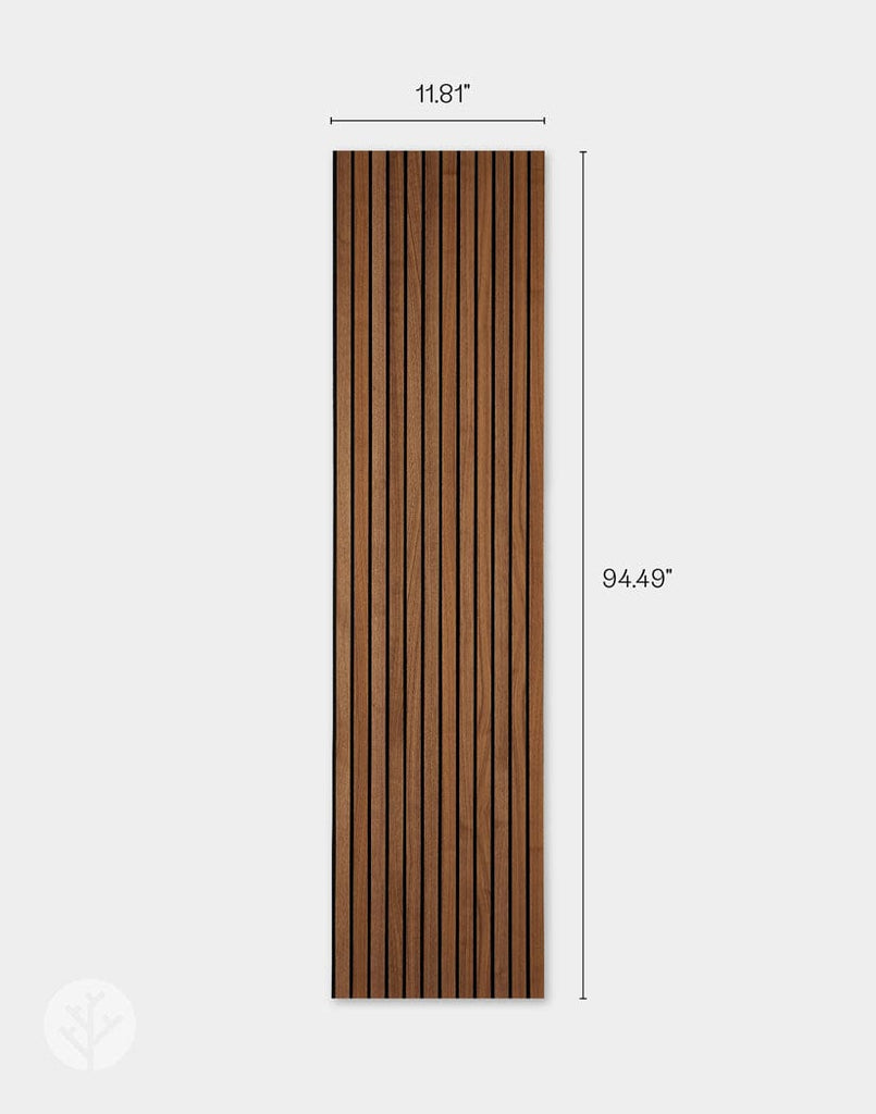 Premium American Walnut Acoustic Panels | Slatpanel® Luxe Wide Slat | WVH®