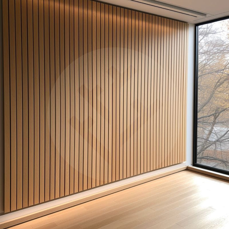 Slatpanel® Elegance Luxury Oiled Oak Wide Slat Wood Wall Panels