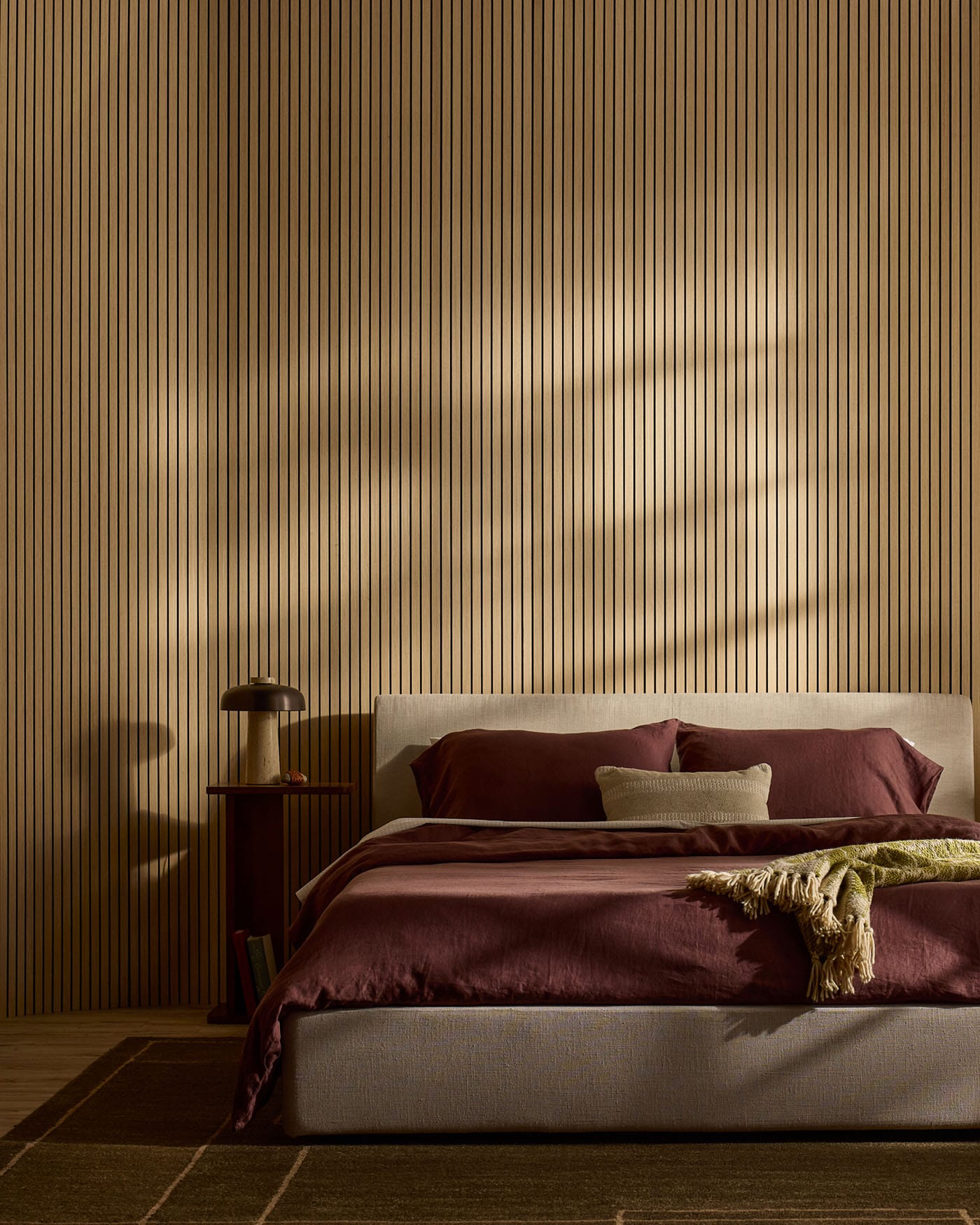 Slatpanel® Drew & Jonathan Home™ Ultraflex Engineered Oak Lightweight Flexible Wood Wall Panels