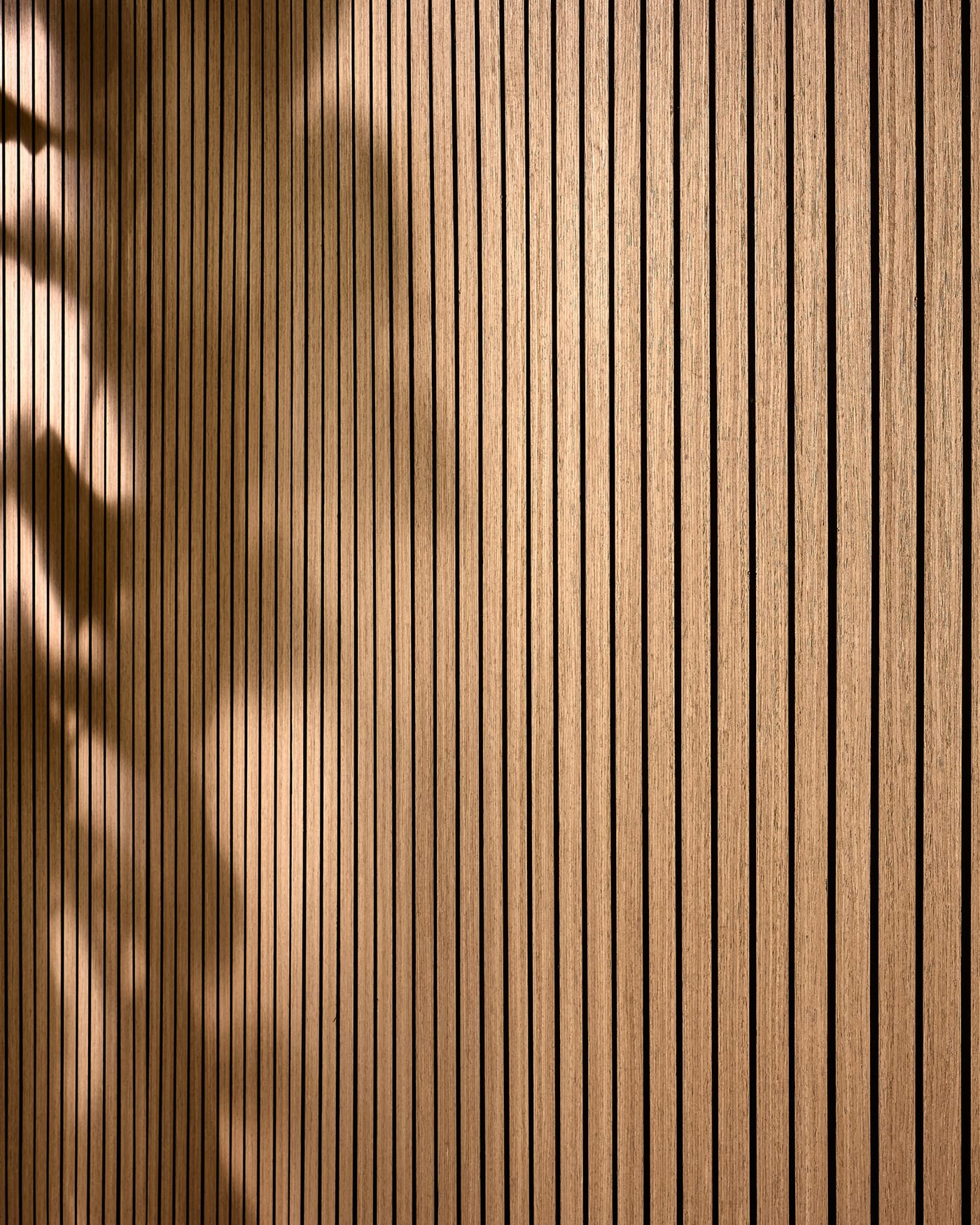 Slatpanel® Drew & Jonathan Home™ Ultraflex Engineered Walnut Lightweight Flexible Wood Wall Panels