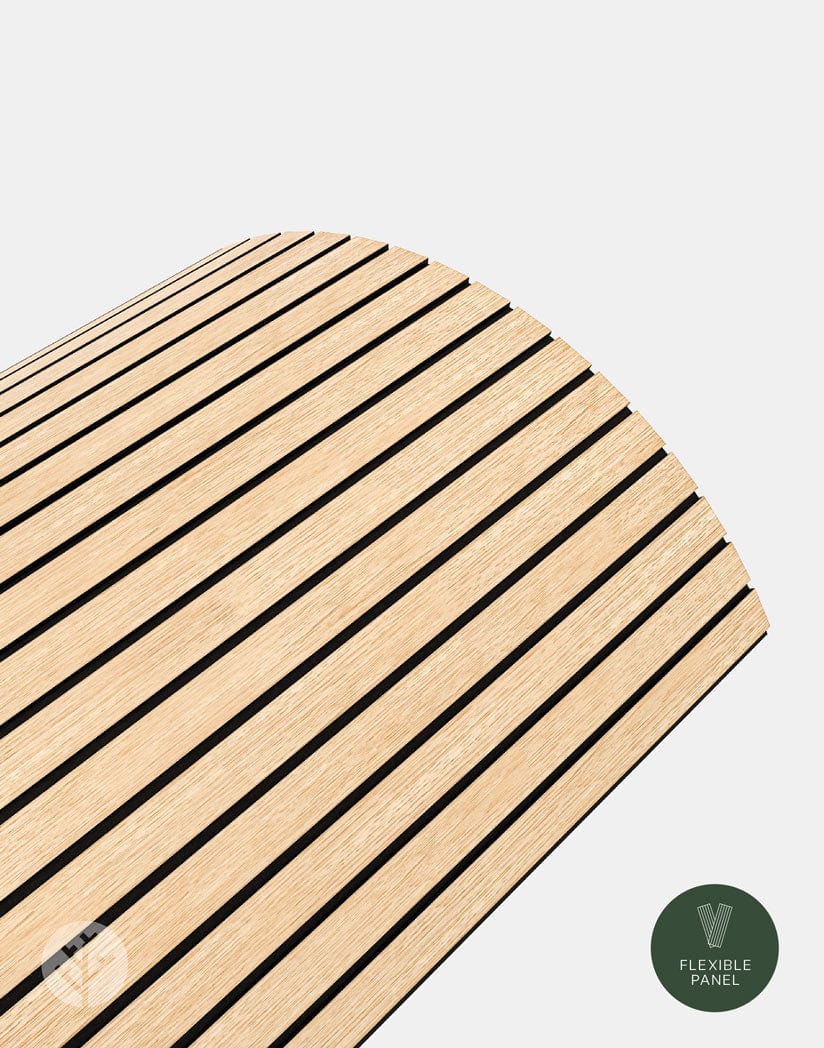 Slatpanel® Ultraflex Oak Flexible Lightweight Acoustic Wood Wall Panels | Original Slatpanel®