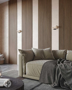 Slatpanel® Ultraflex Walnut Flexible Lightweight Acoustic Wood Wall Panels | Original Slatpanel®