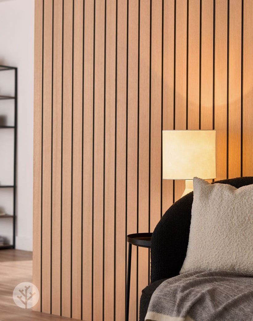 White Wood Slat Interior Wall Paneling | Order Online