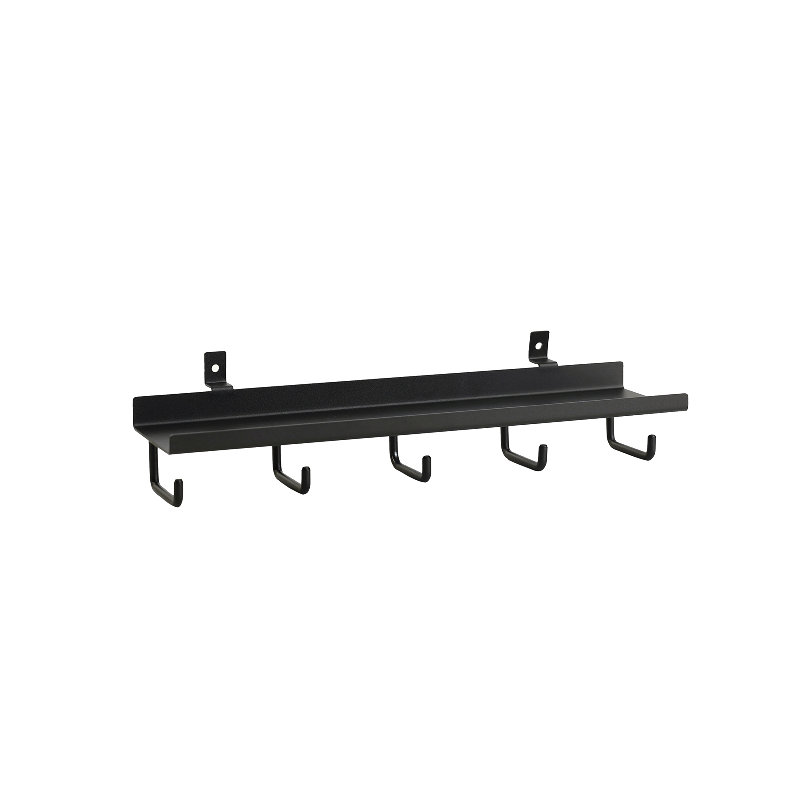 Slatpanel® Shelf with Five Hooks | Panel Accessories by Slatpanel®