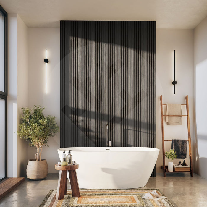 Slatpanel® Slatpanel® | Black | Exterior Composite Wood-Effect Slat Wall Panels
