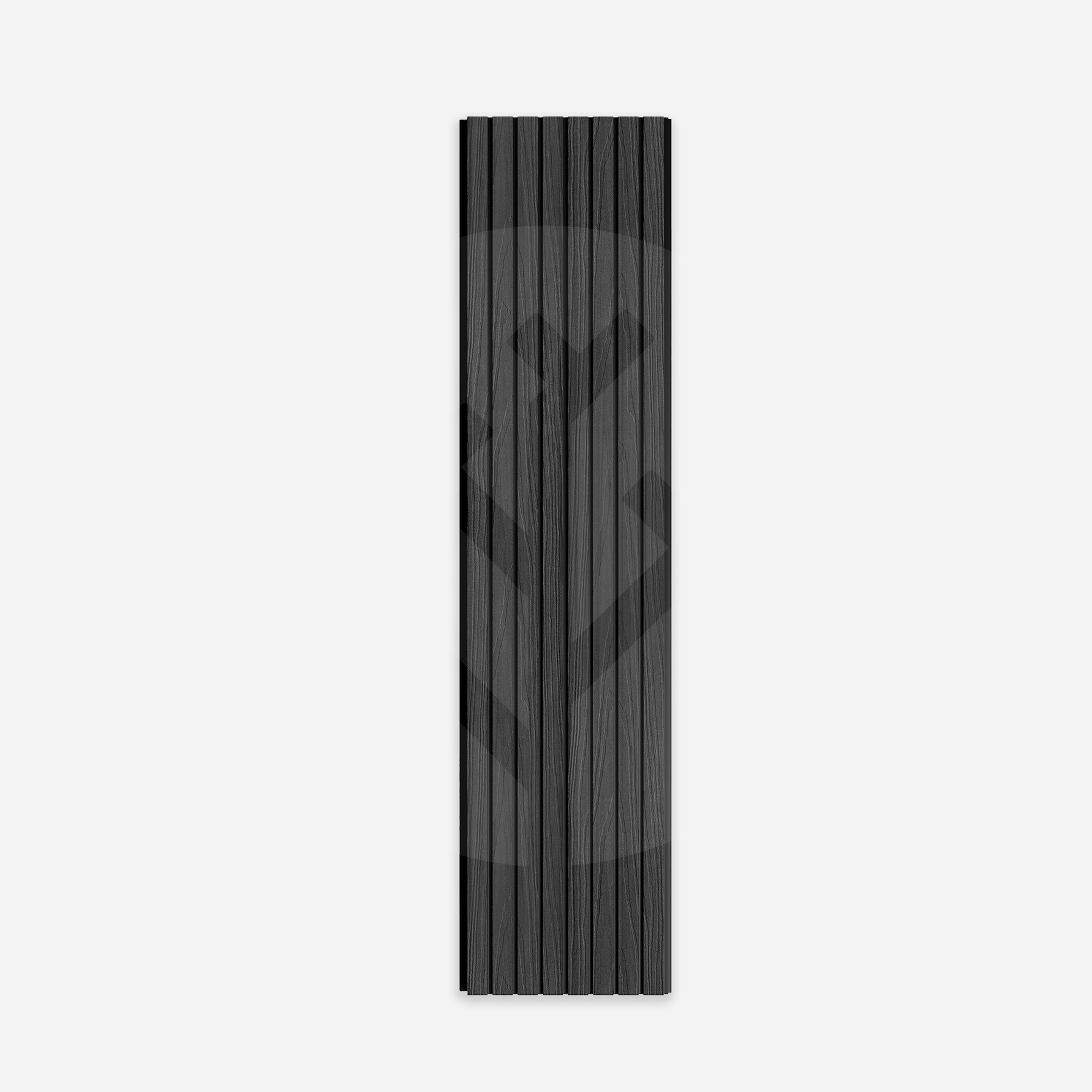Slatpanel® Black Exterior Composite Slat Wall Panels