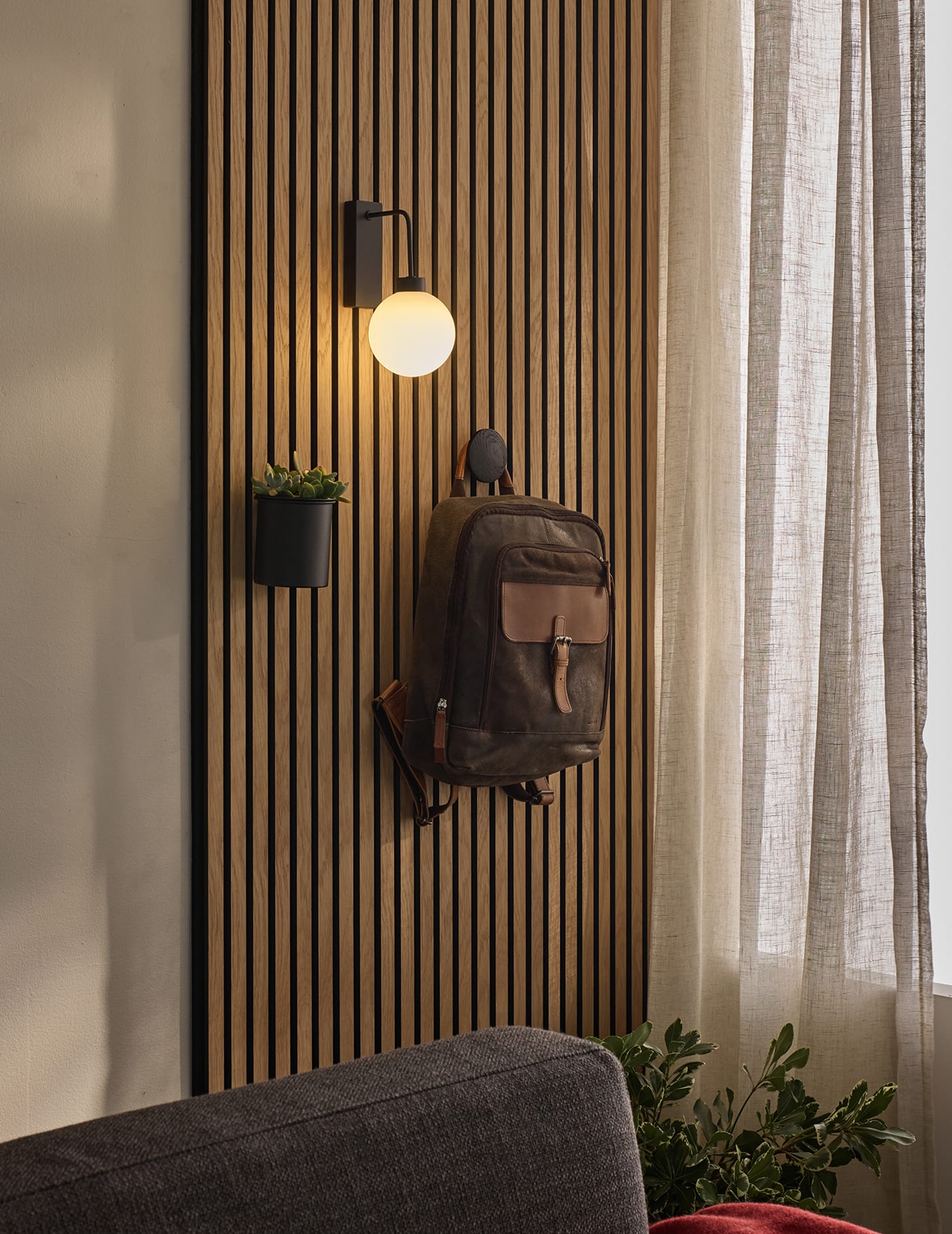 Slatpanel® Slatpanel® Glow Orb Wall-Mounted Rechargeable Lighting