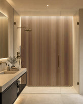 Slatpanel® Slatpanel® Hydro Oak Waterproof Wall Panels