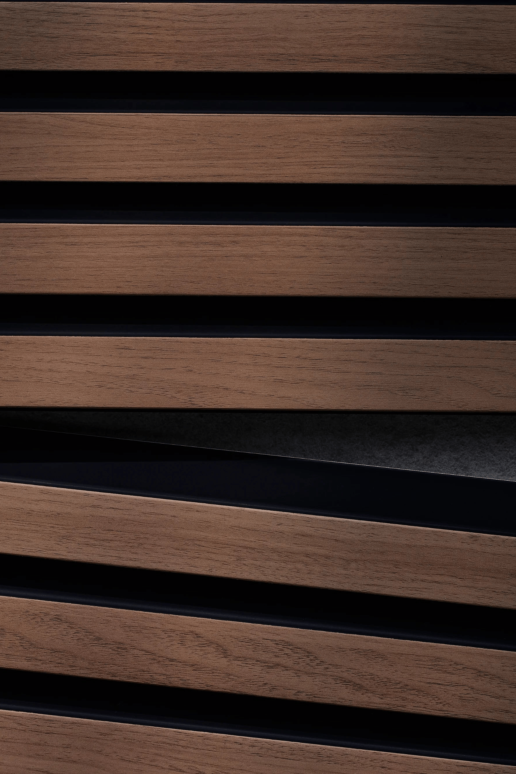 Slatpanel® Slatpanel® Hydro Walnut Waterproof Wall Panels